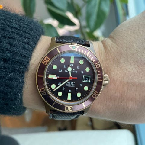 Glycine Combat Sub Bronze 42 mm