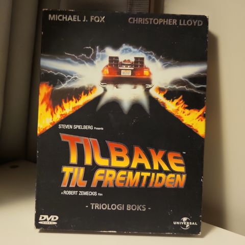 Tilbake til fremtiden Triology boks