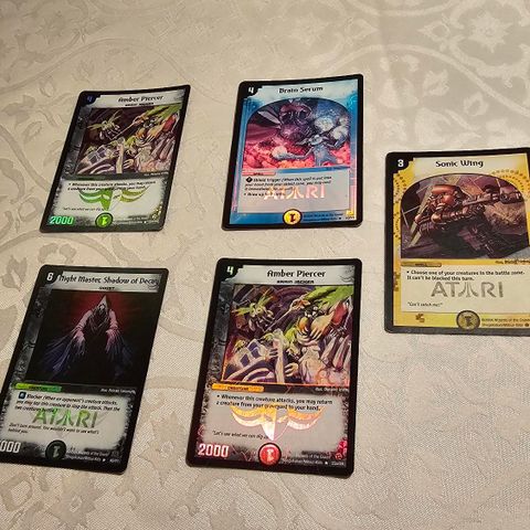 13 holo Duelmaster kort