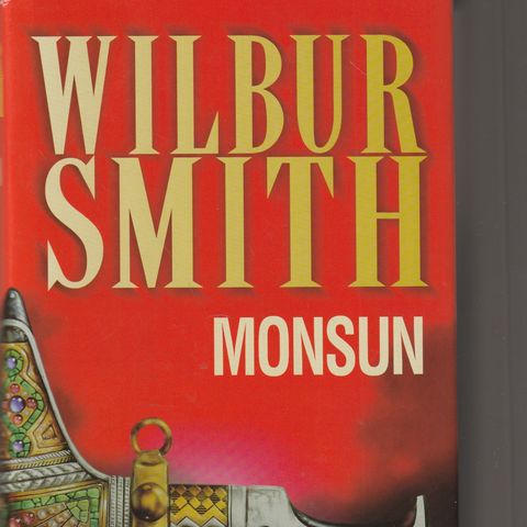 Wilbur Smith Monsun Cappelen Romanklubben Oslo 1999 Innb.m.omslag