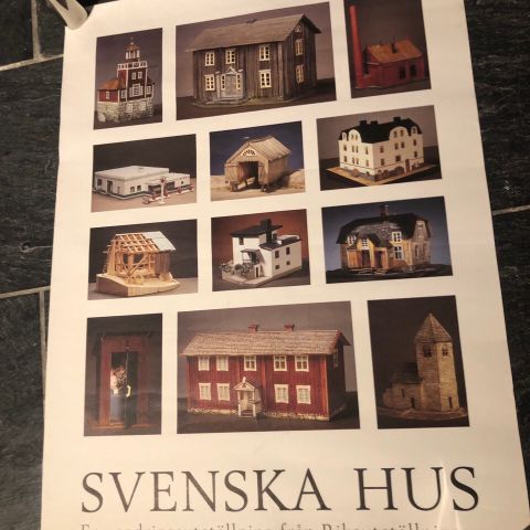 Plakat Svenska Hus