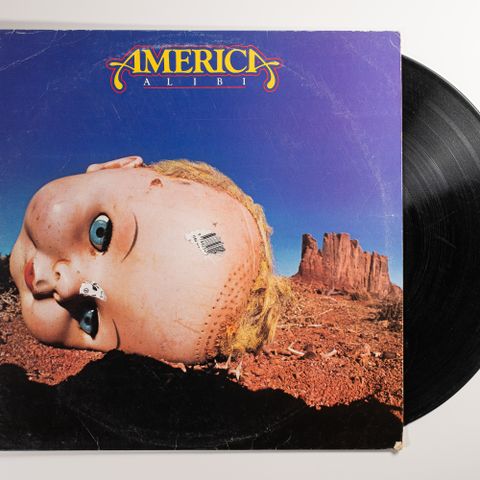 America - Alibi 1980 - VINTAGE/RETRO LP-VINYL (ALBUM)