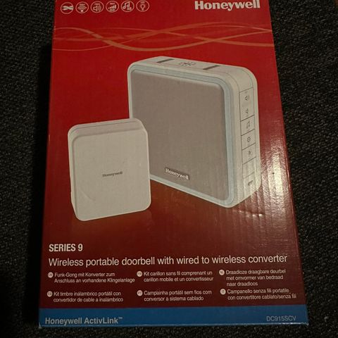 Honeywell series 9 + spore ringeknapp