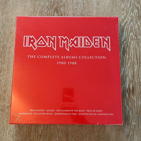 Iron Maiden - The Complete Albums Collcetion 1980 - 1988