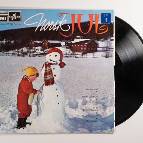 Norsk Jul - LP 1966 - VINTAGE/RETRO LP-VINYL (ALBUM)