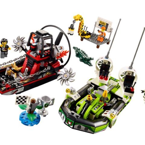 lego world racers 8899 «gator swamp»