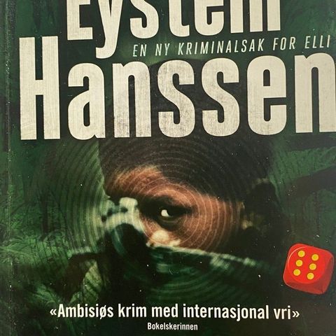 Eystein Hanssen: "Giftstrøm". Krim. Paperback