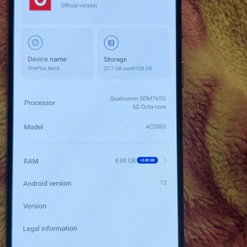 OnePlus Nord 5G