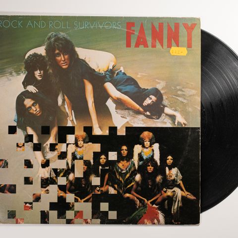 Rock and Roll Survivors - Fanny 1974 - VINTAGE/RETRO LP-VINYL (ALBUM)