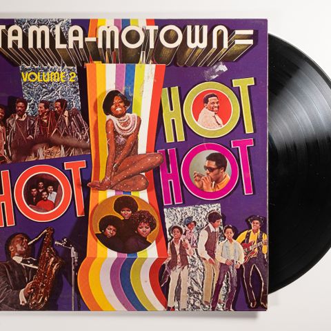 Tamla-Motown is hot, hot, hot - Volume 2 - VINTAGE/RETRO LP-VINYL (ALBUM)