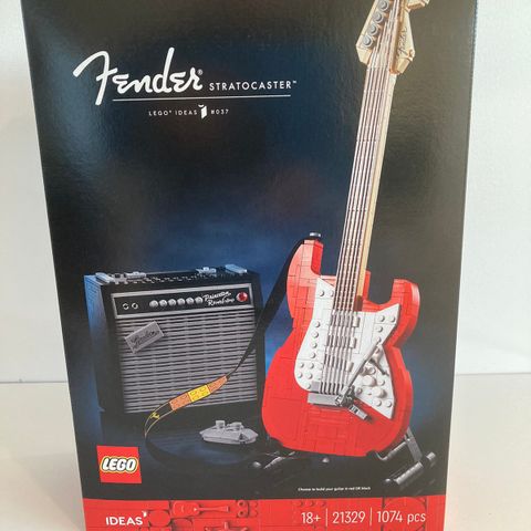 Lego Ideas 21329, Fender Stratocaster.