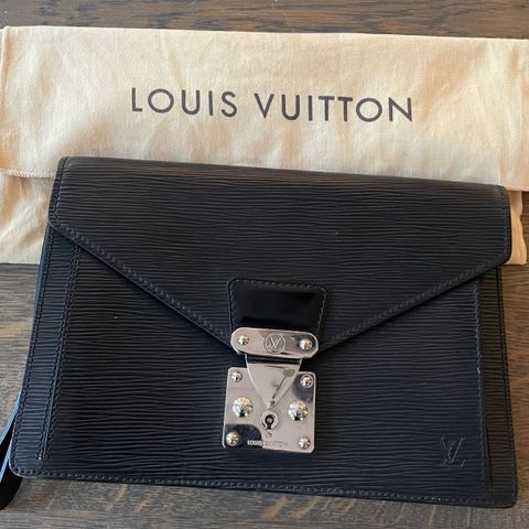 Louis Vuitton herre clutch i Epi skinn
