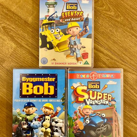 DVD: BYGGMESTER BOB filmer