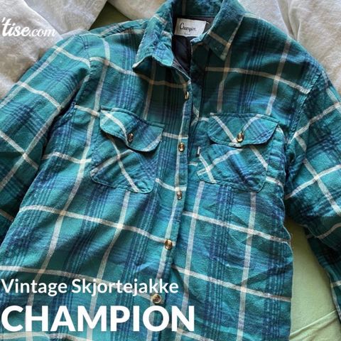 Vintage champion skjortejakke