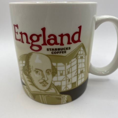 Starbucks Collector Series - England - Shakespeare Kopp