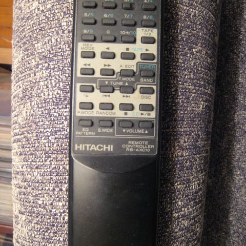 Hitachi RB-AXC10 fjernkontroll