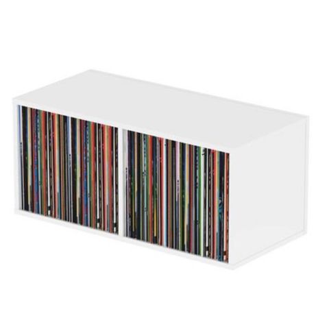 Glorious Box 230 hvit LP-hylle