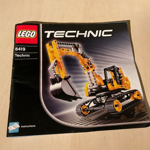 LEGO TECHNIC 8419 Gravemaskin