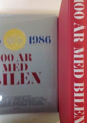 100 ÅR MED BILEN. 1886 - 1986. CAPPELENS FORLAG, 1985, 280 sider