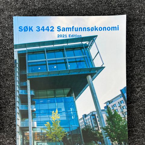 Pensumbok Samfunnsøkonomi Handelshøyskolen BI