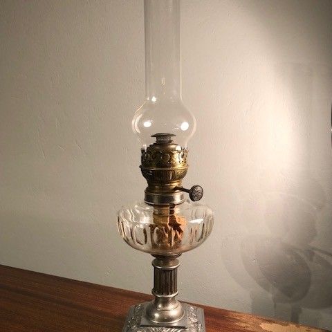 Nydelig vintage parafinlampe selges NY PRIS!