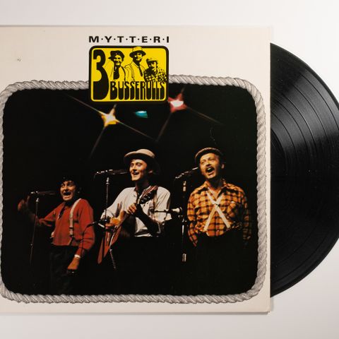 3 Busserulls - Mytteri 1979 - VINTAGE/RETRO LP-VINYL (ALBUM)