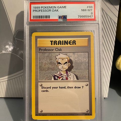 Professor Oak Base Set PSA