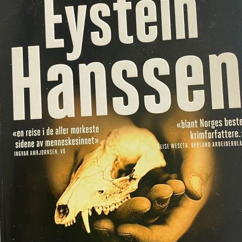 Eystein Hanssen: "Åtseldyr". Krim