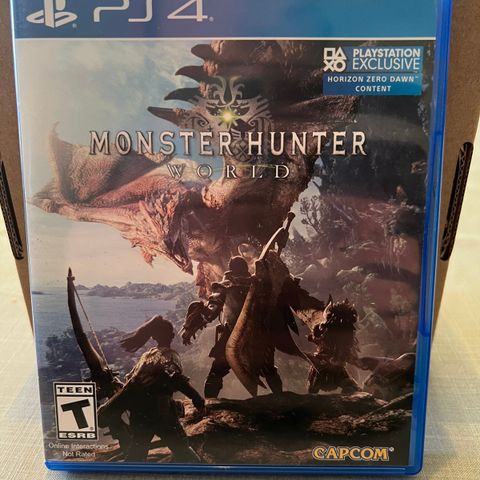 Monster hunter world PS4