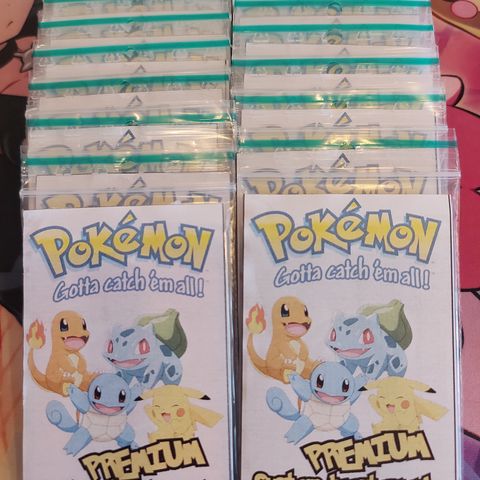 PREMIUM Custom Pokemon boosterpakker - Pokemonkort