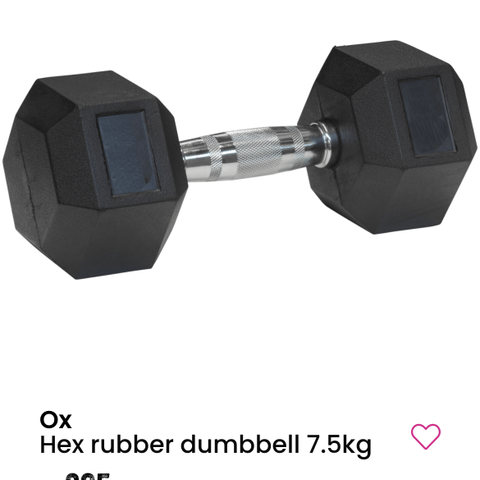 Dumbbell 7,5kg