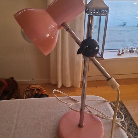 Skrivebordslampe rosa