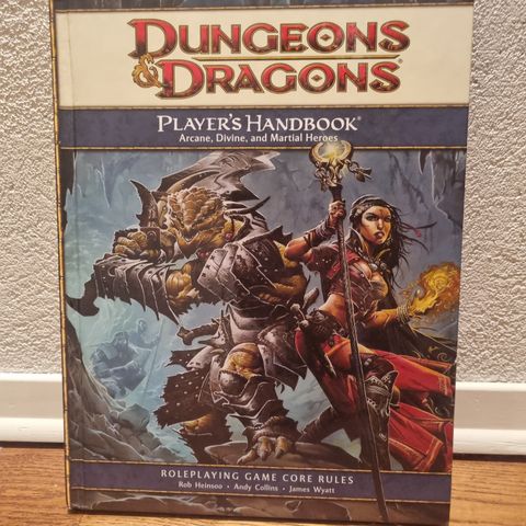 Dungeons & Dragons Player's handbook 4th edition