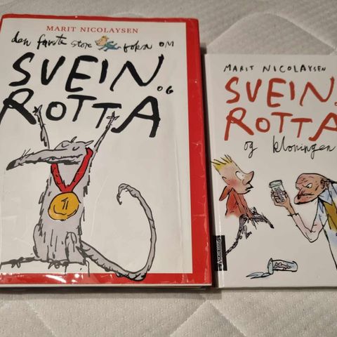 Svein og Rotta bøker ts