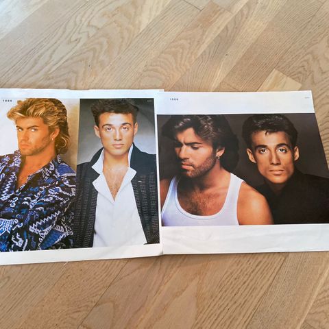 Wham 2 Lp er    The Final.    1. 2. 3. 4. cbs rekords 1986