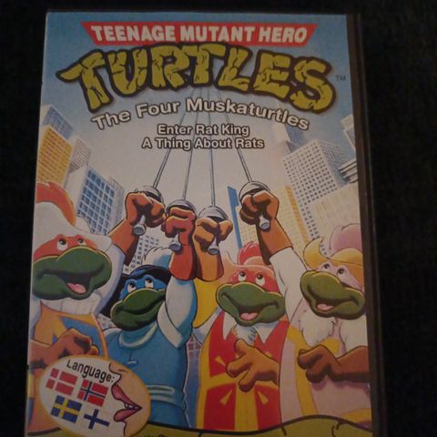 Skrotfot: Teenage Mutant Hero Turtles The Four Muskaturtles