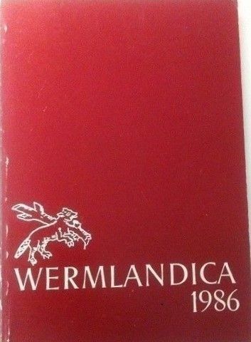 "Wermlandica 1986" - Föreningen för Värmlandslitteratur