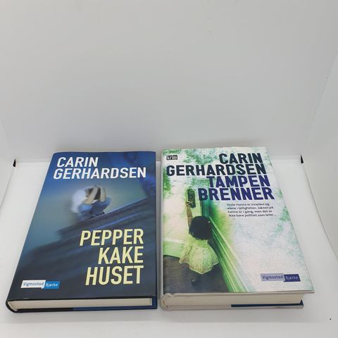 Tampen brenner og Pepperkakehuset  - Carin Gerhardsen