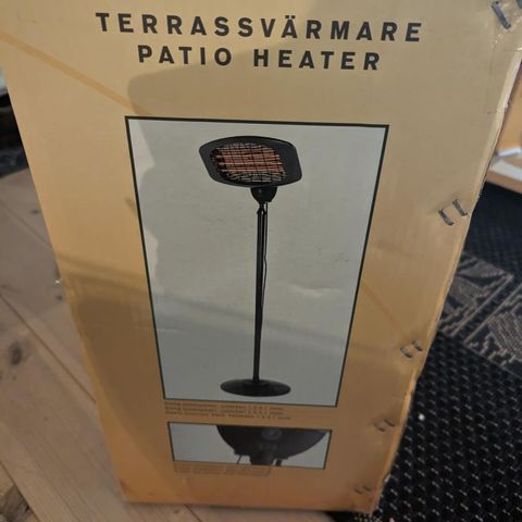 Terasse varmer tilsalgs