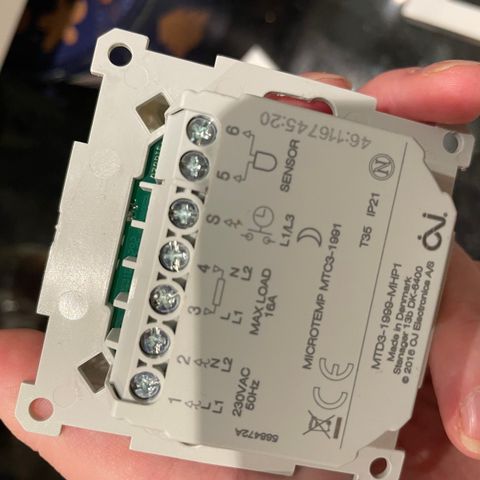 Microtemp MTC3-1991 - Termostat