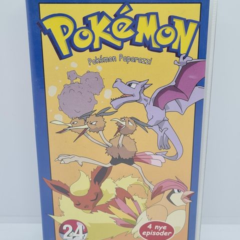 Pokémon Paparazzi. Vhs