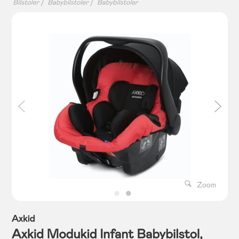 Axkid modukid infant - ubrukt