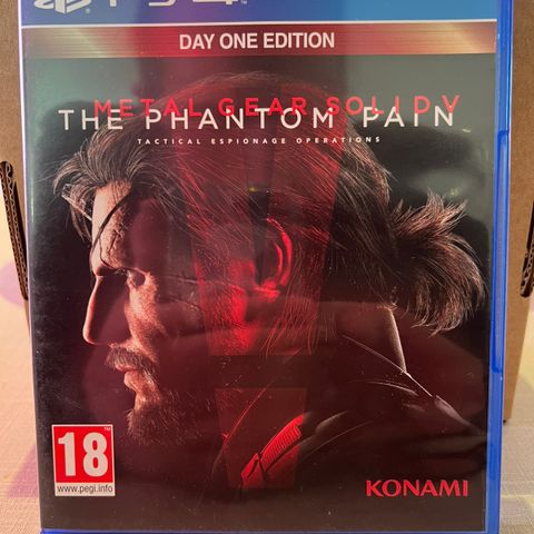 The phantom pain metalgear solid V PS4