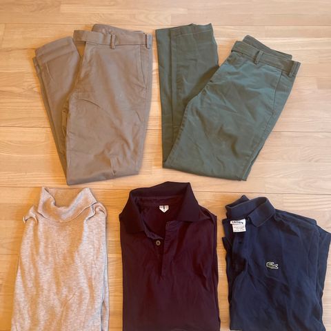 klespakke herre: H&M, Lacoste, Uniqlo og arket