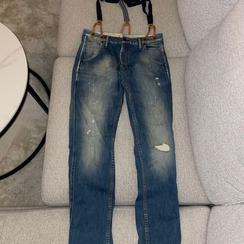 SCOTCH & SODA jeans med bukseseler