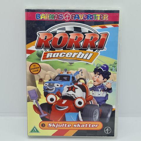 Rorri Racerbil, Skjulte skatter. Dvd