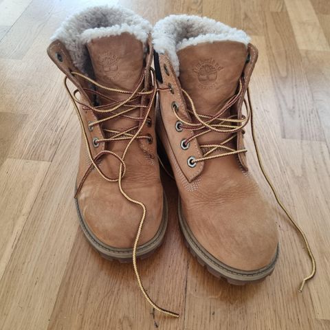 Varme Timberland sko str 39 junior, unisex