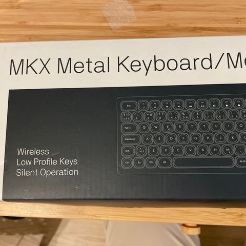 NY iiglo mkx metal keyboard / BRUKT mouse combo