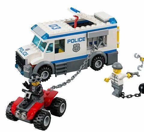 Lego City 60043 Fangetransport