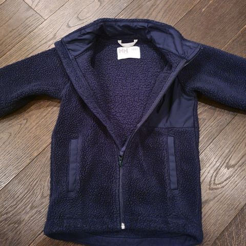 Helly Hansen - Teddy fleece (blå), str. 122/7år